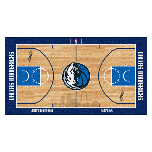 NBA - Dallas Mavericks NBA Court Large Runner 29.5x54