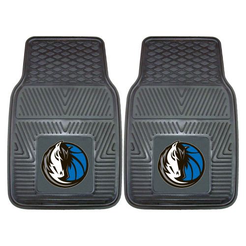 NBA - Dallas Mavericks 2-pc Vinyl Car Mat Set 17"x27"