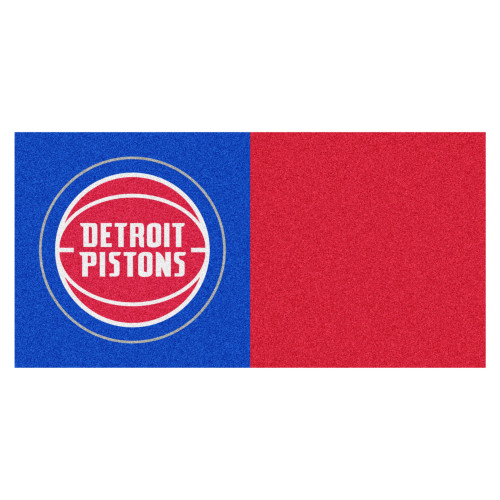NBA - Detroit Pistons Team Carpet Tiles 18"x18" tiles