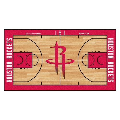 NBA - Houston Rockets NBA Court Large Runner 29.5x54