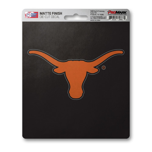 Texas Longhorns Matte Decal "Longhorn" Logo