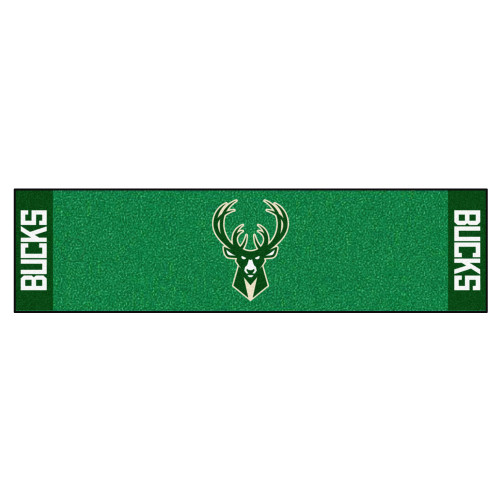NBA - Milwaukee Bucks Putting Green Mat 18"x72"