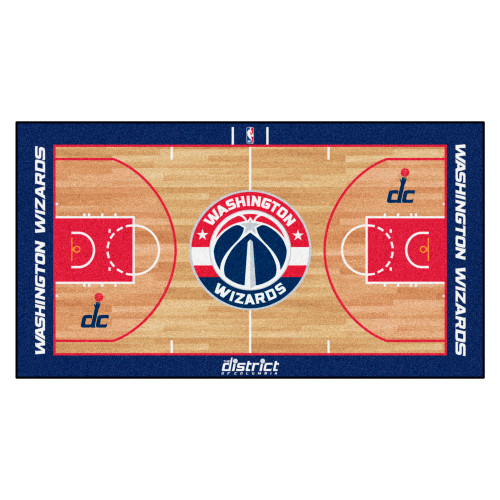 NBA - Washington Wizards NBA Court Large Runner 29.5x54