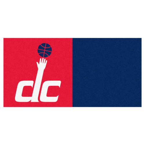 NBA - Washington Wizards Team Carpet Tiles 18"x18" tiles