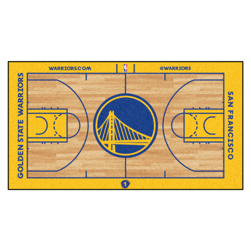 NBA - Golden State Warriors NBA Court Runner 24x44