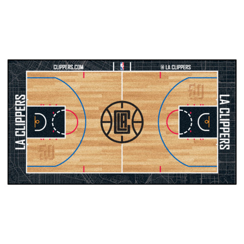 NBA - Los Angeles Clippers NBA Court Runner 24x44