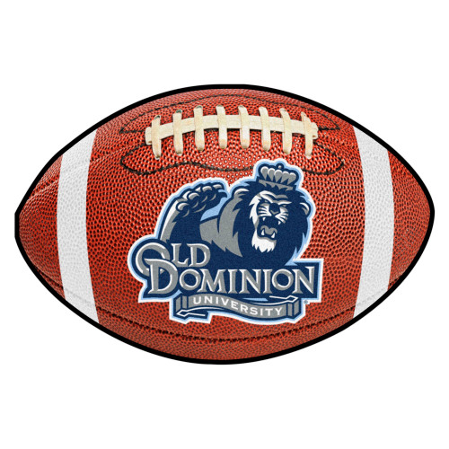 Old Dominion University - Old Dominion Monarchs Football Mat "Lion & Wordmark" Logo Brown