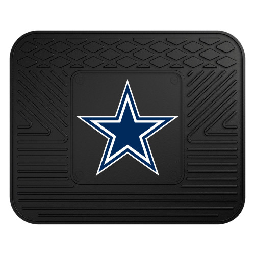 Dallas Cowboys Utility Mat Star Primary Logo Black