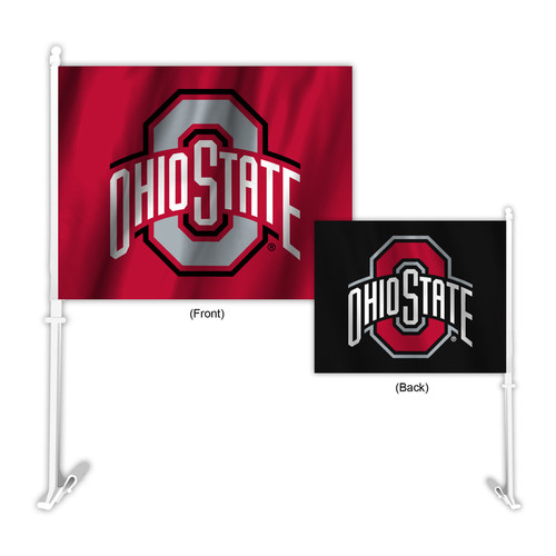 Ohio State Buckeyes Flag Car Style Home-Away Design