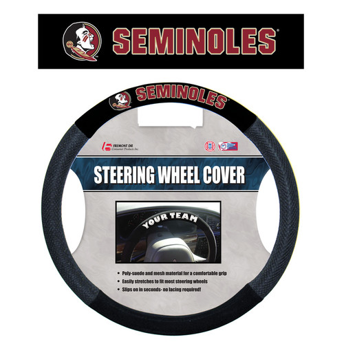 Florida State Seminoles Steering Wheel Cover Mesh Style