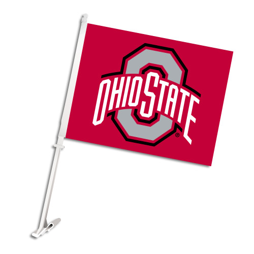 Ohio State Buckeyes Car Flag