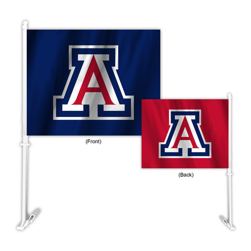 Arizona Wildcats Flag Car Style Home-Away Design