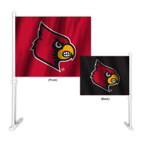 Louisville Cardinals Flag Car Style Home-Away Design