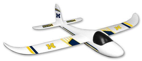 Michigan Wolverines Glider Airplane