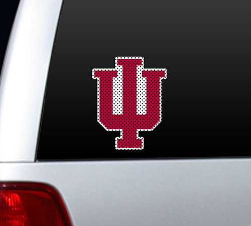 Indiana Hoosiers Die-Cut Window Film - Large