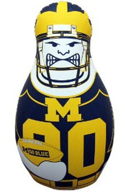 Michigan Wolverines Tackle Buddy Punching Bag