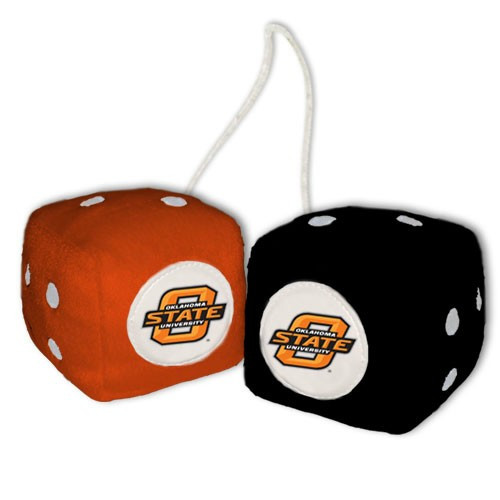 Oklahoma State Cowboys Fuzzy Dice