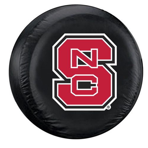 North Carolina State Wolfpack Tire Cover Large Size Black