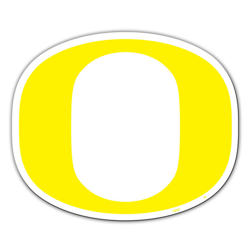 Oregon Ducks Magnet Car Style 12 Inch Yellow O Design