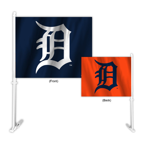 Detroit Tigers Flag Car Style Home-Away Design