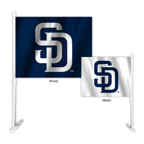 San Diego Padres Flag Car Style Home-Away Design