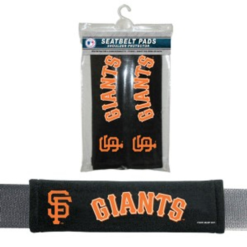 San Francisco Giants Seat Belt Pads Velour