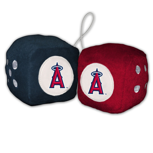 Los Angeles Angels Fuzzy Dice