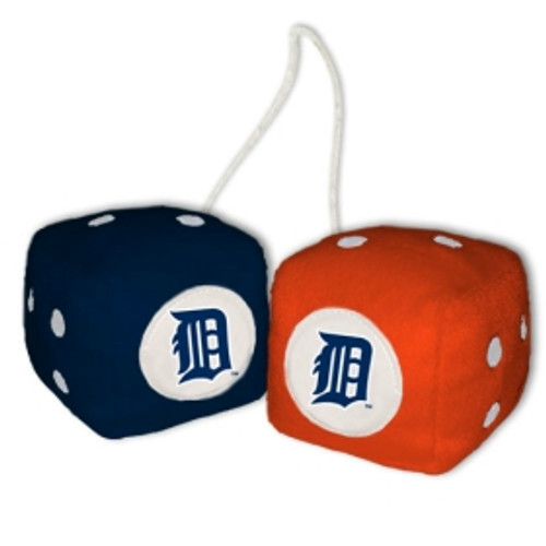 Detroit Tigers Fuzzy Dice