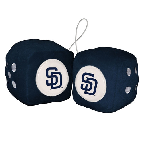 San Diego Padres Fuzzy Dice