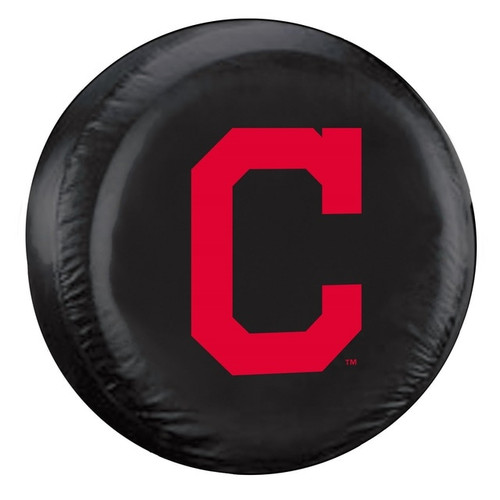 Cleveland Indians Tire Cover Standard Size Black