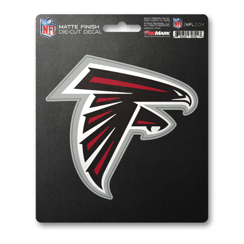 Atlanta Falcons Matte Decal Falcon Primary Logo Red & Black