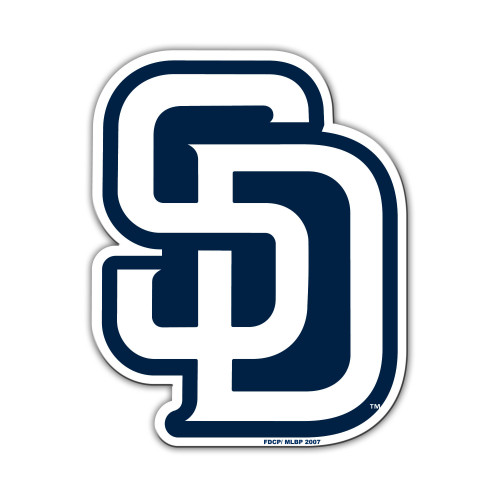 San Diego Padres Magnet Car Style 12 Inch