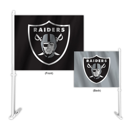 Las Vegas Raiders Flag Car Style Home-Away Design