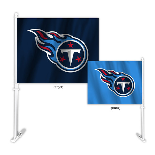 Tennessee Titans Flag Car Style Home-Away Design