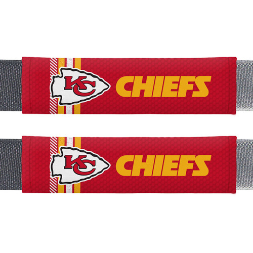 Kansas City Chiefs Seat Belt Pads Rally Design