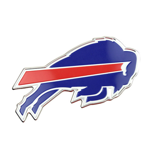 Buffalo Bills Embossed Color Emblem Buffalo Primary Logo Blue