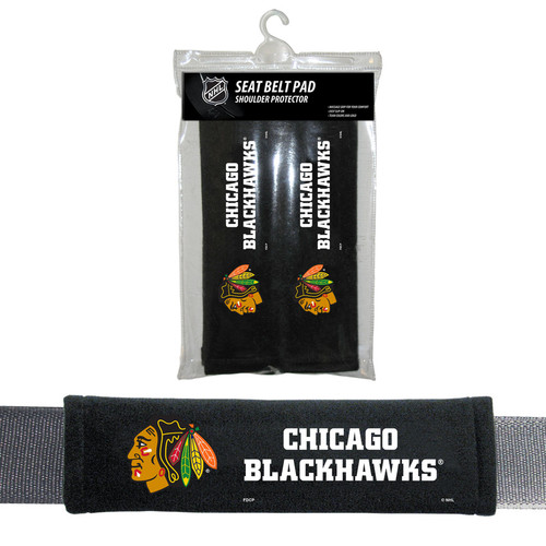 NHL CHICAGO BLACKHAWKS® SEAT BELT PADS - 86714 - 023245867146