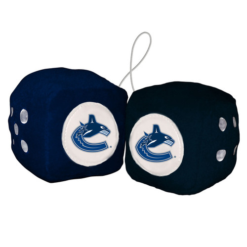 Vancouver Canucks Fuzzy Dice