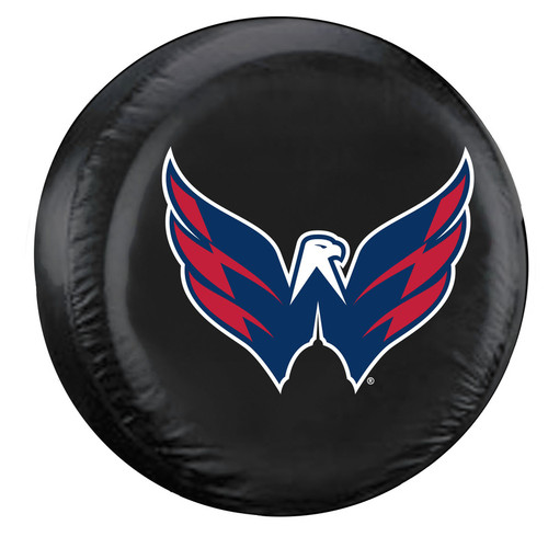 Washington Capitals Tire Cover Large Size Black