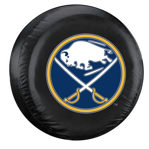 Buffalo Sabres Tire Cover Large Size Black