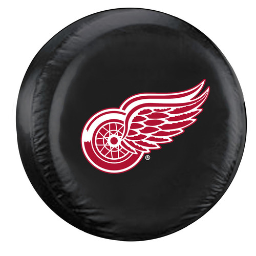 Detroit Red Wings Tire Cover Standard Size Black