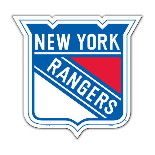 New York Rangers Magnet Car Style 12 Inch