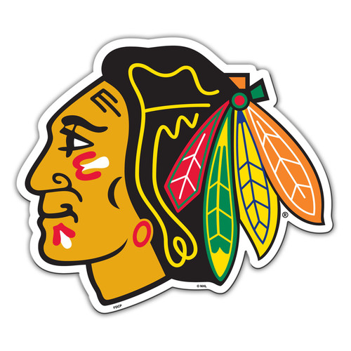 Chicago Blackhawks 8" Car Magnet