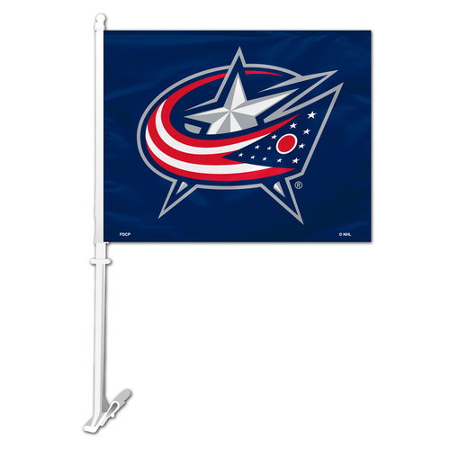 Columbus Blue Jackets Flag Car Style