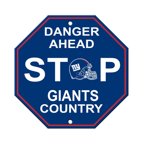 NFL NEW YORK GIANTS STOP SIGN - 90575 - 023245905756