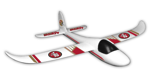 San Francisco 49ers Glider Airplane
