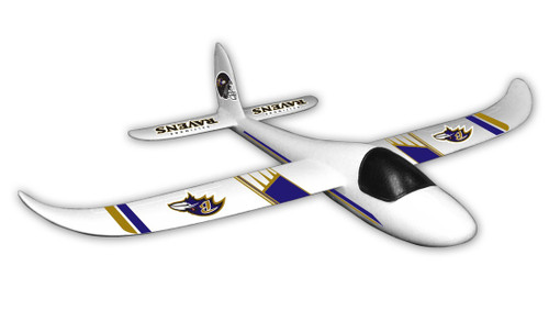 Baltimore Ravens Glider Airplane