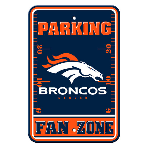 Denver Broncos  Plastic Fan Zone Parking