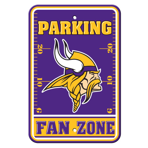 Minnesota Vikings  Plastic Fan Zone Parking