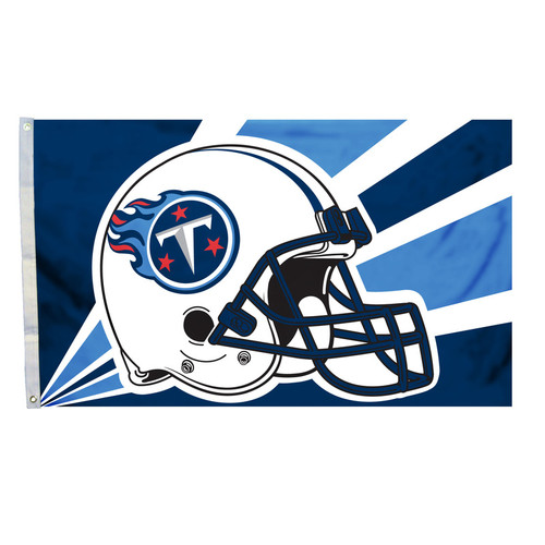 Tennessee Titans Flag 3x5 Helmet Design